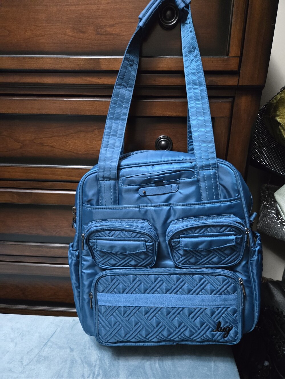 Lug brand Blue Puddle Jumper LE Bag $65